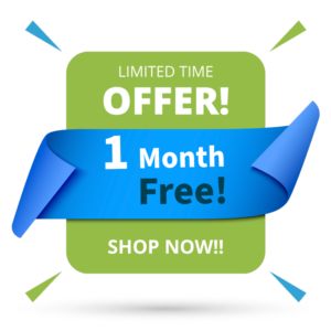 1 Month free Offer