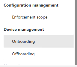 Device Management-Onboarding